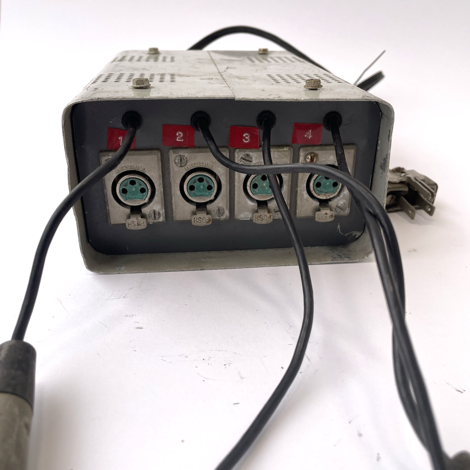 Vintage Switchcraft XLR 3 Pin - 4 Channel 48V Phantom Power Supply 48 Volts