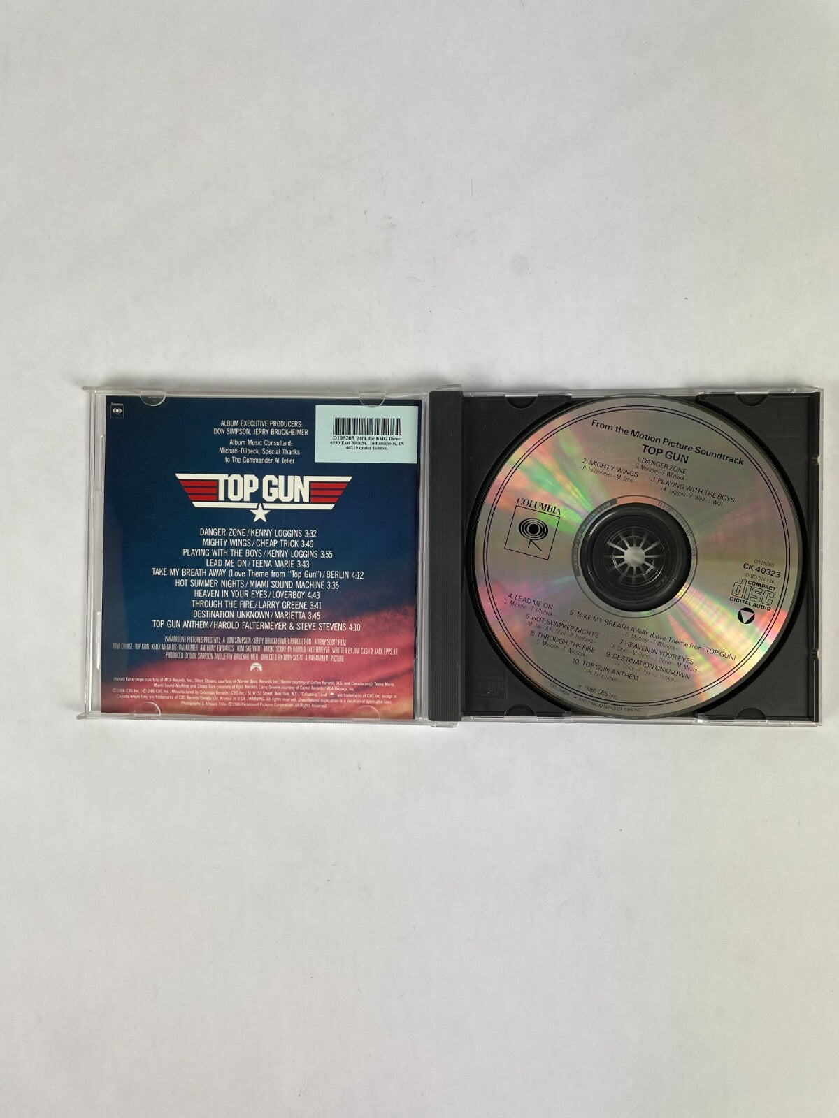 Top Gun Greatest Hits CD #7