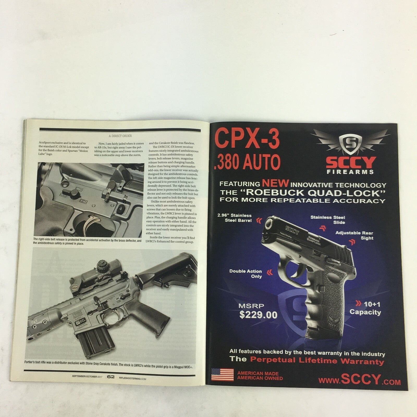 September 2017 Rifle Shooter Magazine Hunting Rilfe Roundup 2017 Nosler Model 48