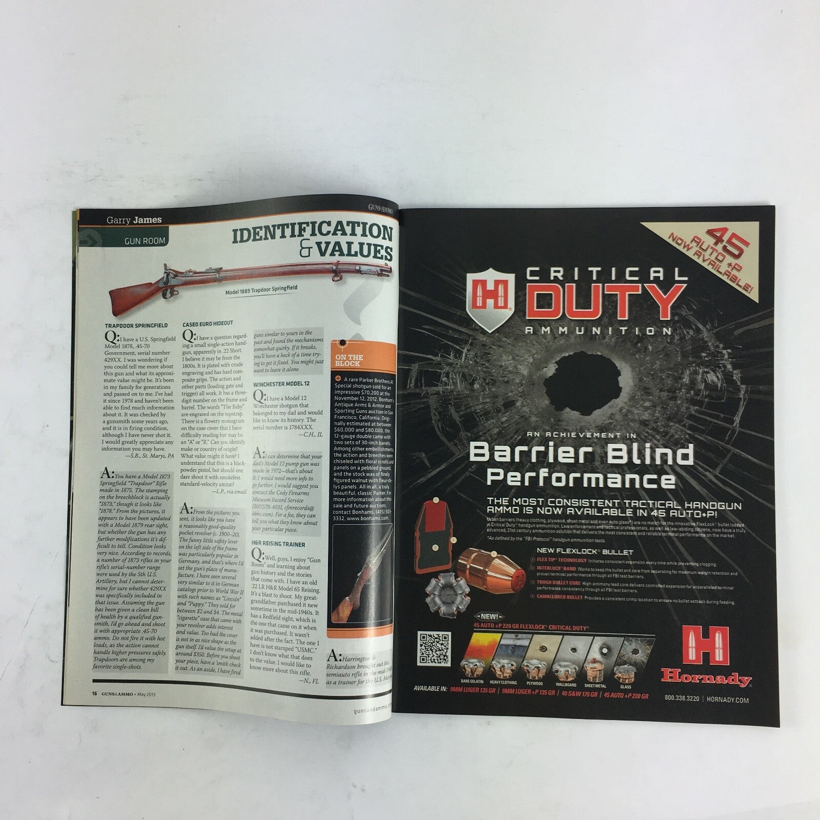 Guns & Ammo Magazine .308 GarryJames Mini-Hideout Guns 1850 Style Simpson .30-06