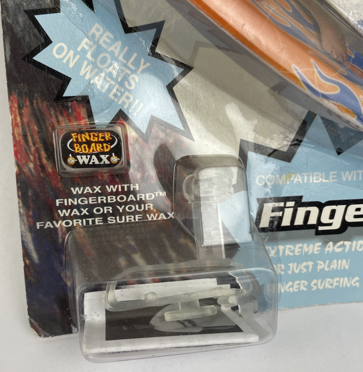 Fingertoy Collectible Fingerboard Mini Surfboard Hollingsworth Surfboards w Disp