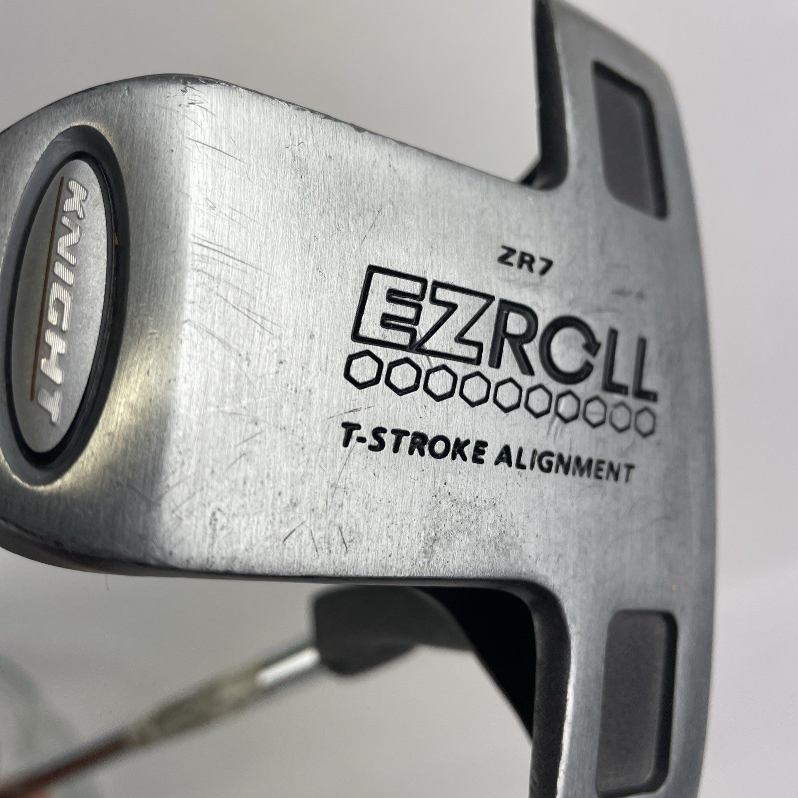EZROLL EZ Roll Knight ZR7 Right Handed Mallet Putter 34" Standard Lamkin Grip
