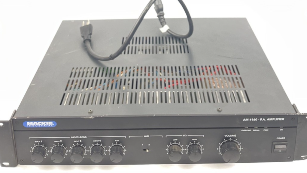 OEM Mackie AM 4160 - P.A. Professional Power Audio Amplifier / Mixer VGC