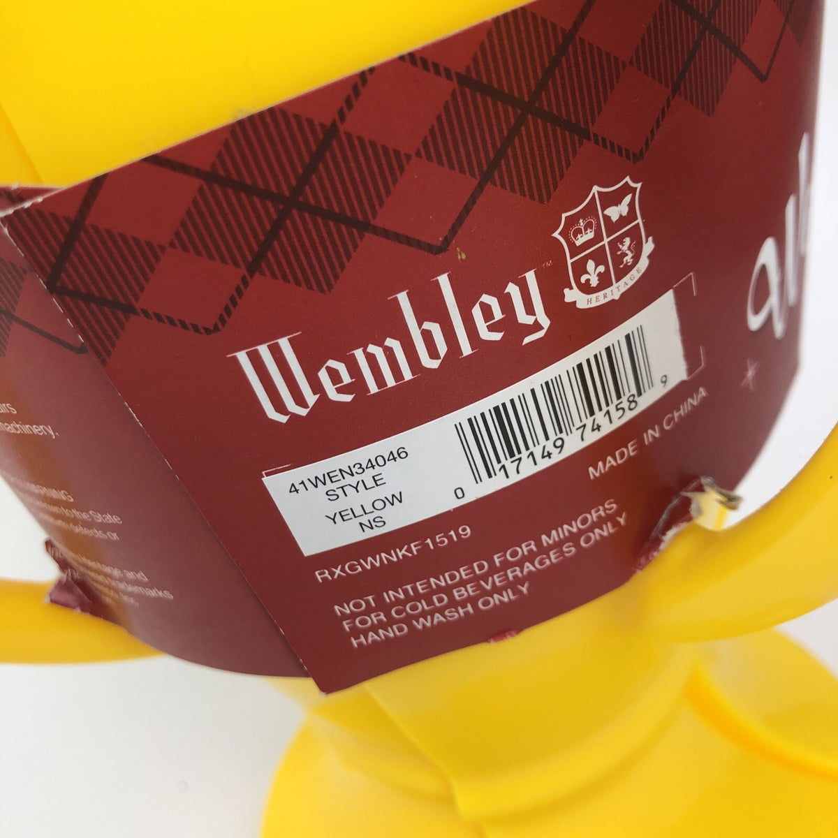 Wembley Beer Mug Trophy. Separates into 4 mugs Fantasy winner All For One / Won