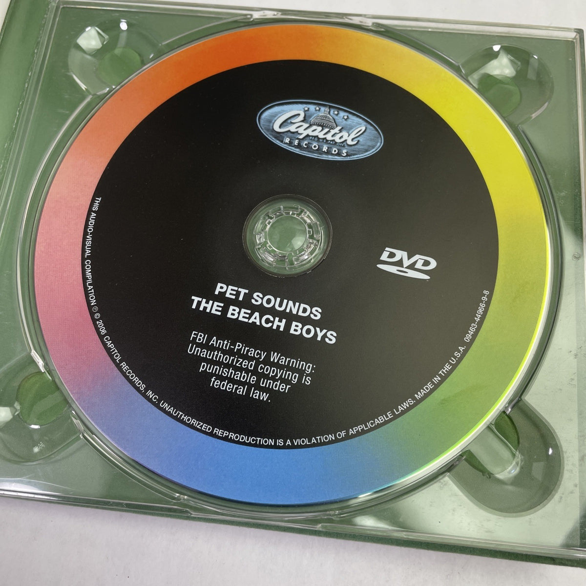 The Beach Boys Pet Sounds 40th Anniversary Edition CD DVD Flocked OOP Mint Discs