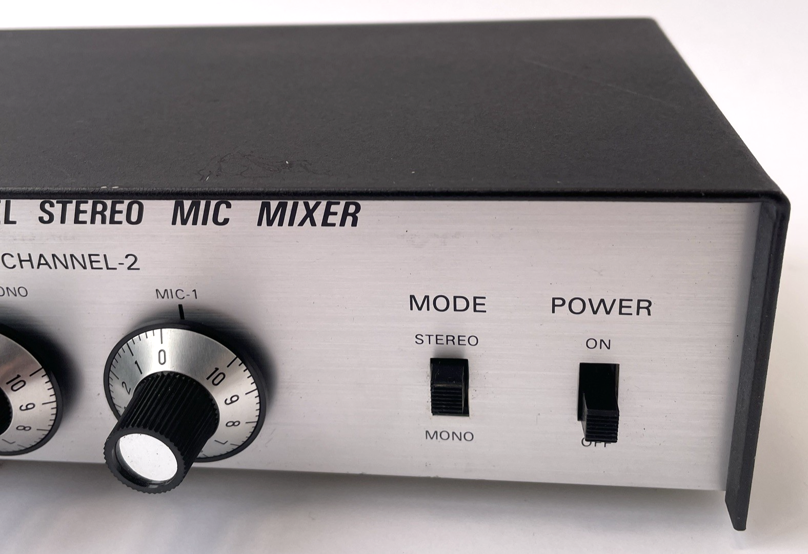 Vintage Realistic Professional Series Stereo Microphone Mixer 2 Channel - JAPAN