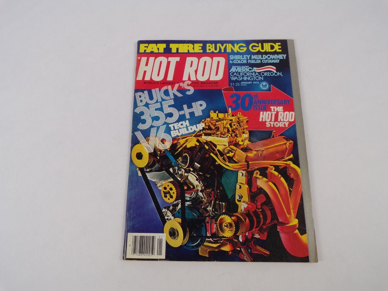 January 1978 Hot Rodding Magazine Fat Tire Buying Guide Buick's 355-HP V6 Tech