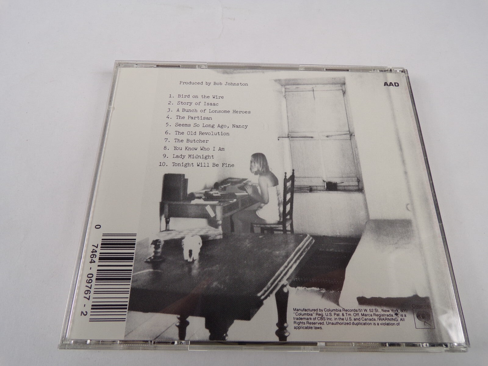 Leonard Cohen Songs From A Room Bird On The Wire Story Of Isaac CD#61