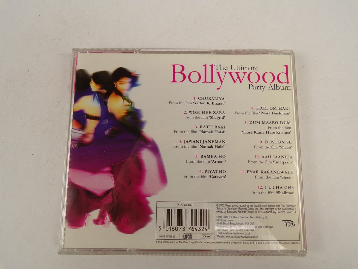 The Ultimate Bollywood Party Album Churaliya Rath Baki Ramba Ho Piyatho CD#44