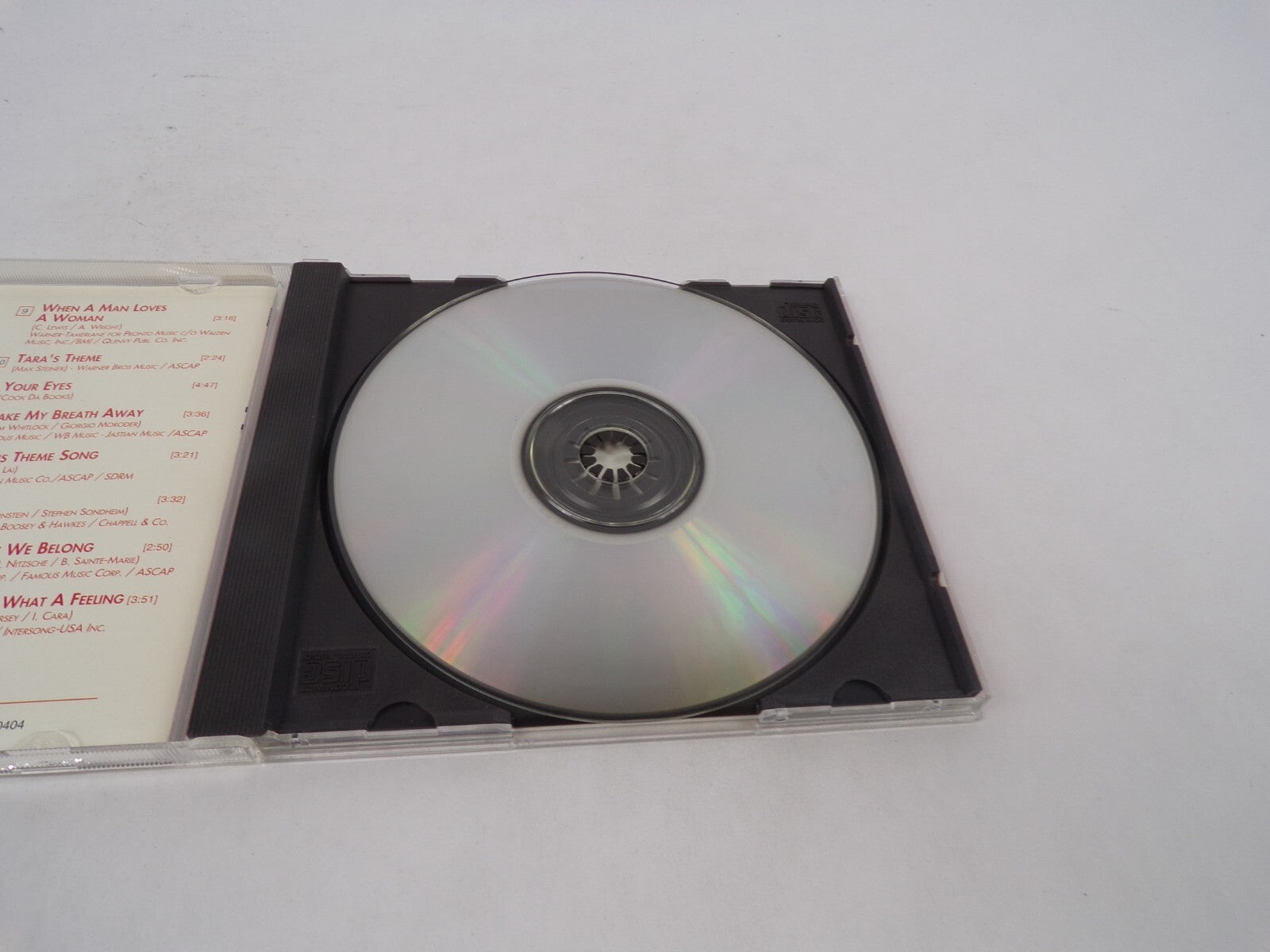 Love Movie Themes Top Gun; Take My Breath Away West Side Story: Maria Gone CD#70