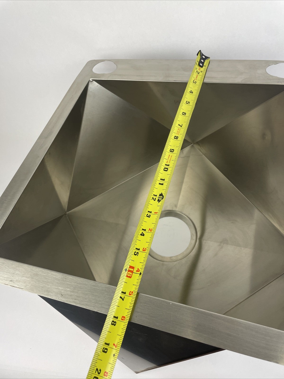Franke Undermount 14.25" Diamond Cut Stainless Steel Sink with 9 5/8 Inch Bowl