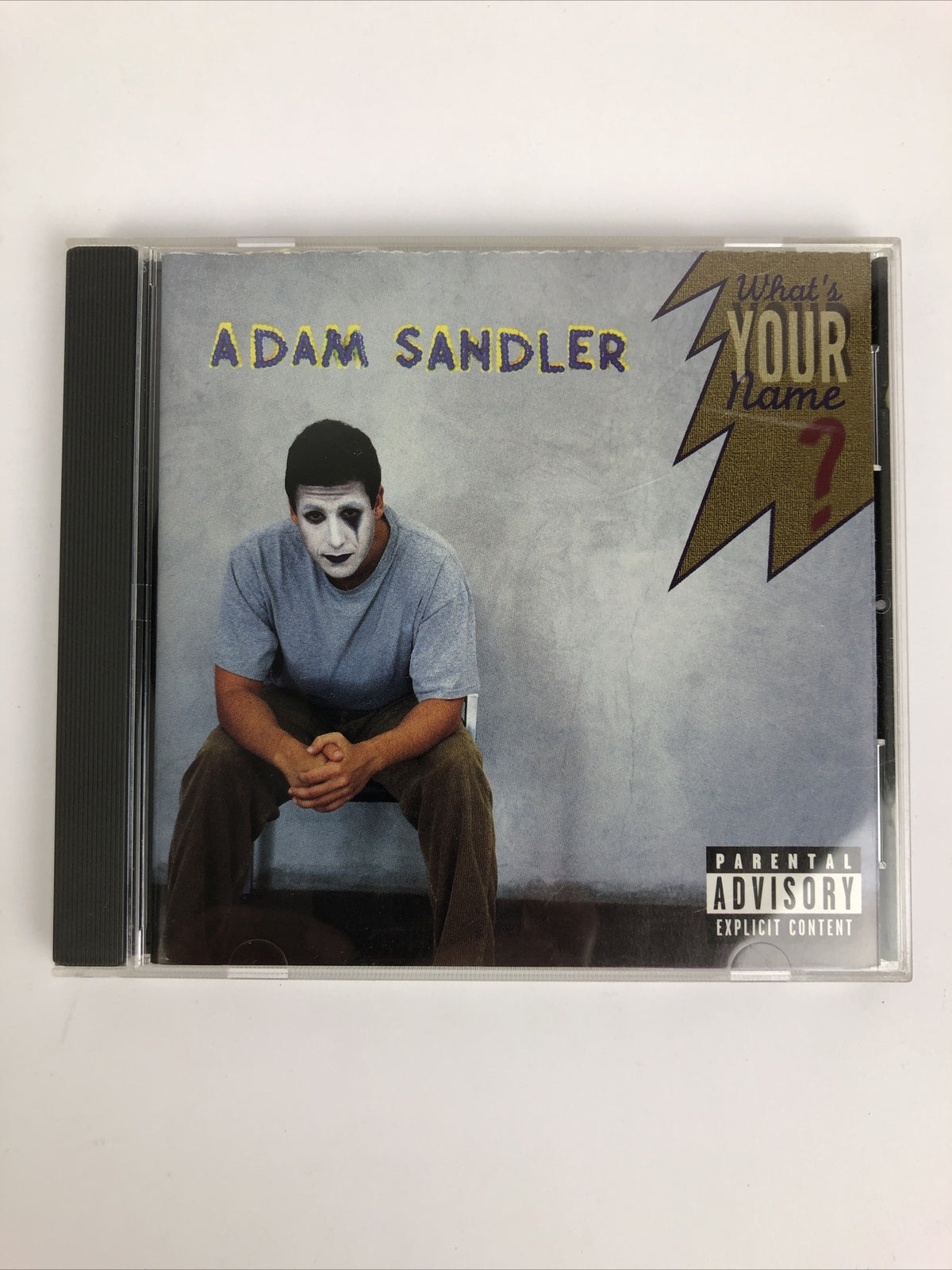 CD ADAM SADLER NEW What's Your Name? Vintage 1997 Warner Bros. Comedy Parody #56