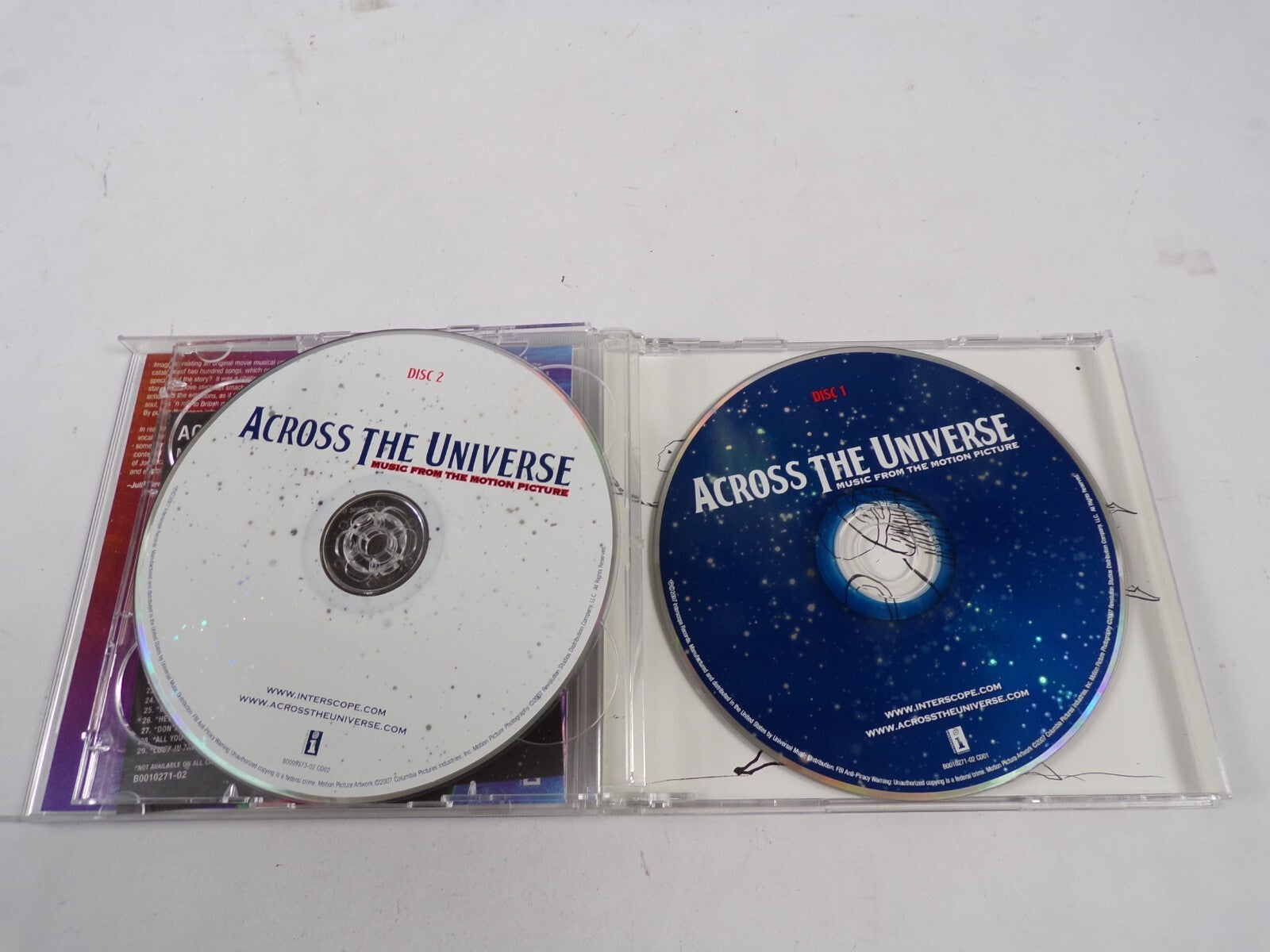 Across The Universe Music From The Motion Picture Sound Track CD#43