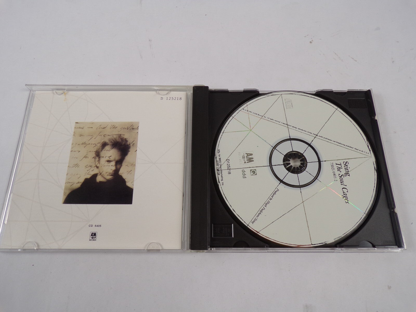 Sting The Soul Cages The Soul Cages Mad About You The Wild Wild Sea CD#61