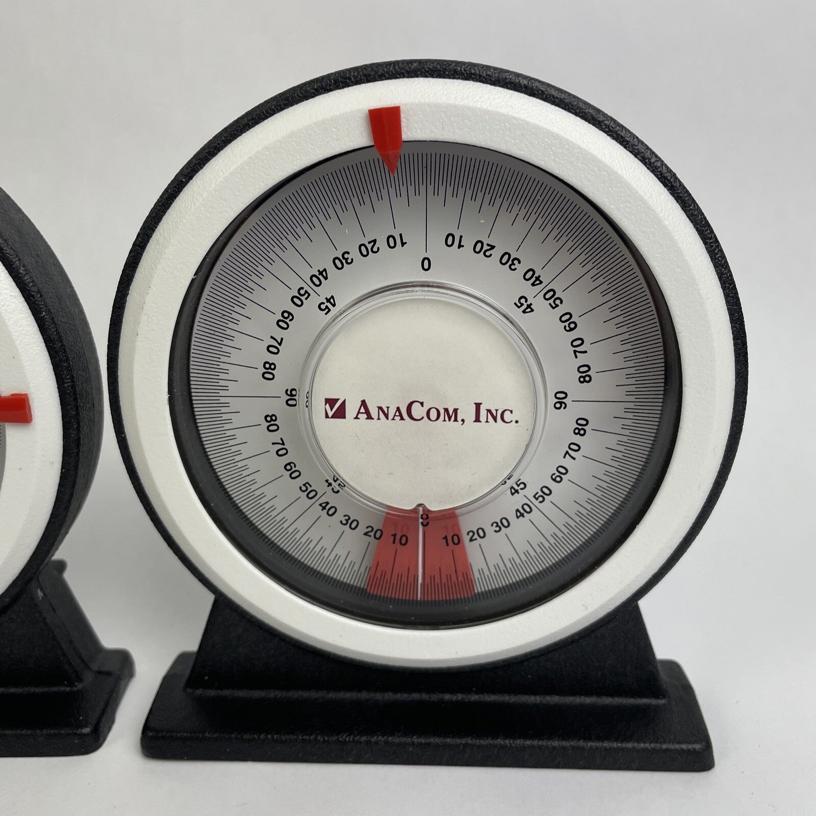 2 x ANACom Inc. Magnetic POLYCAST Inclinometer Protractor Angles Measurement USA