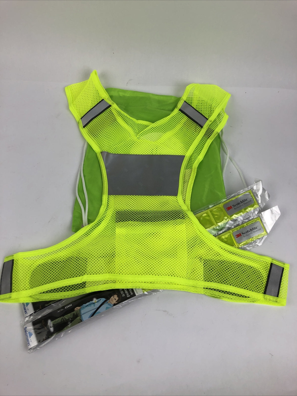 Roadrunner 360 degree reflective running vest for men and women high visibility