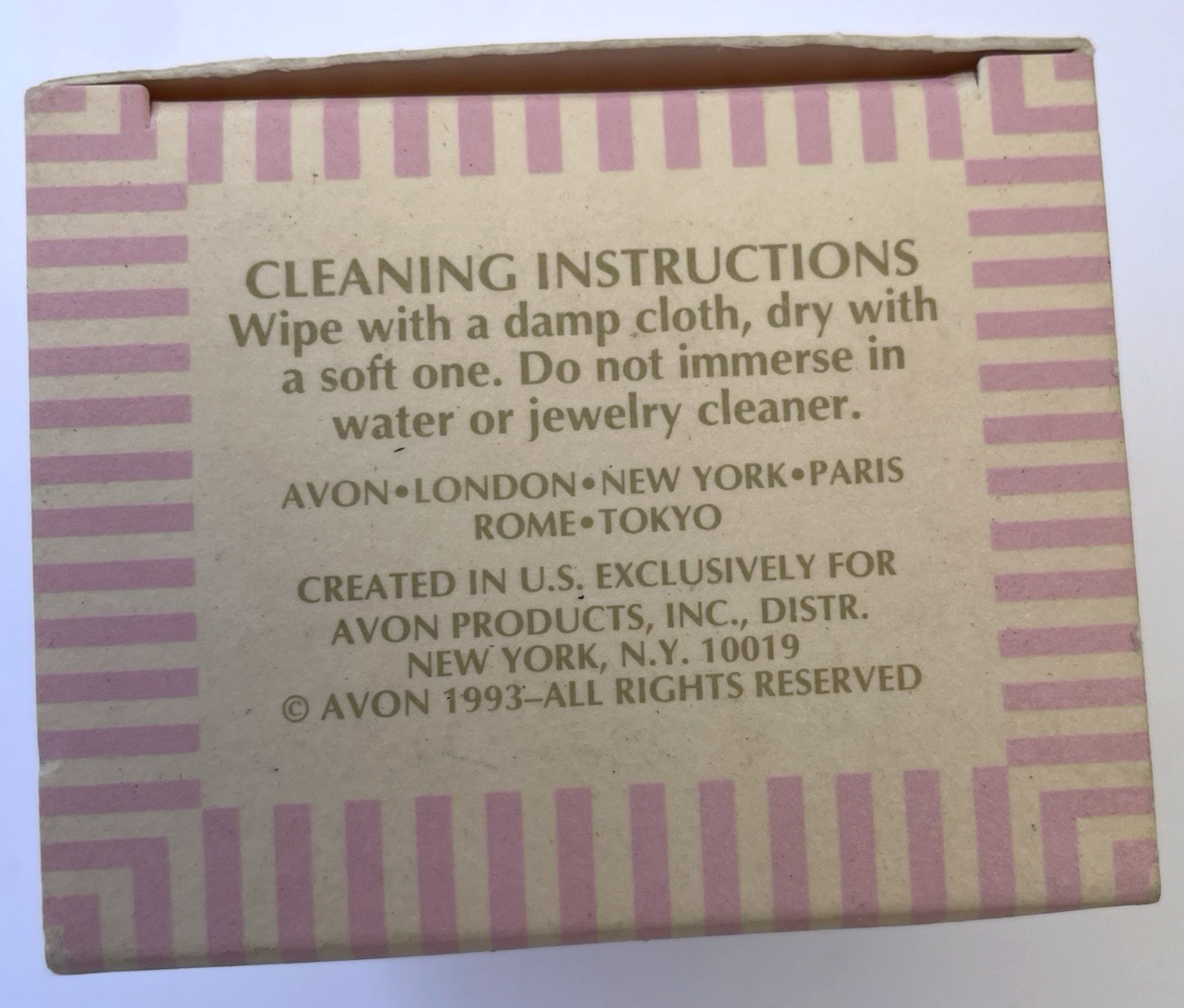 3 x Vintage Avon AVON 1993 Better Breast Care Ribbon Pin Large 2" NOS NIB