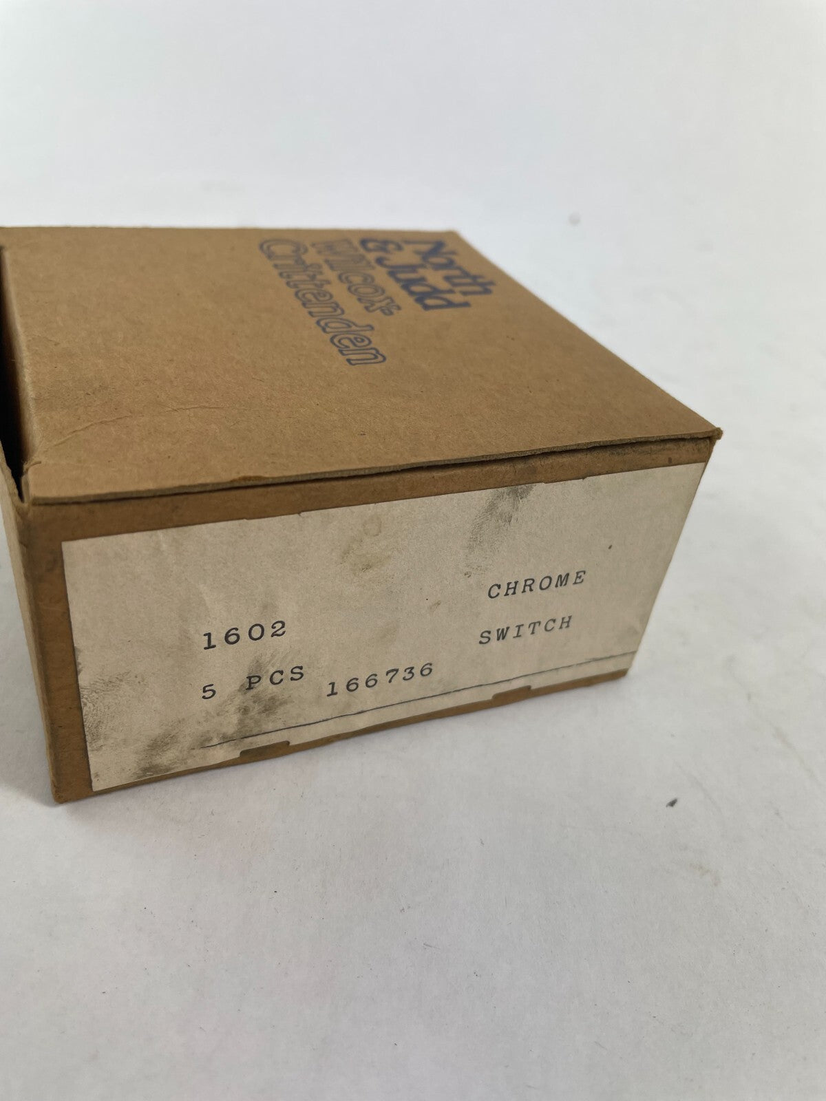 North & Judd Wilcox Crittenden 1602 5 PCS 166736 Chrome Switch