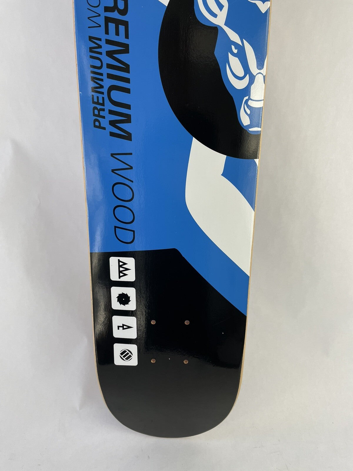 2002 Premium Wood Vintage Ram Team 7.75-inch hard rock maple skateboard deck C1.