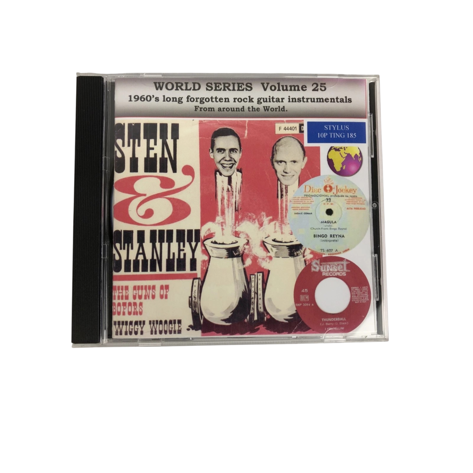 1960's Long Forgotten Rock Guitar Instrumentals from Around the World ( CD ) #11