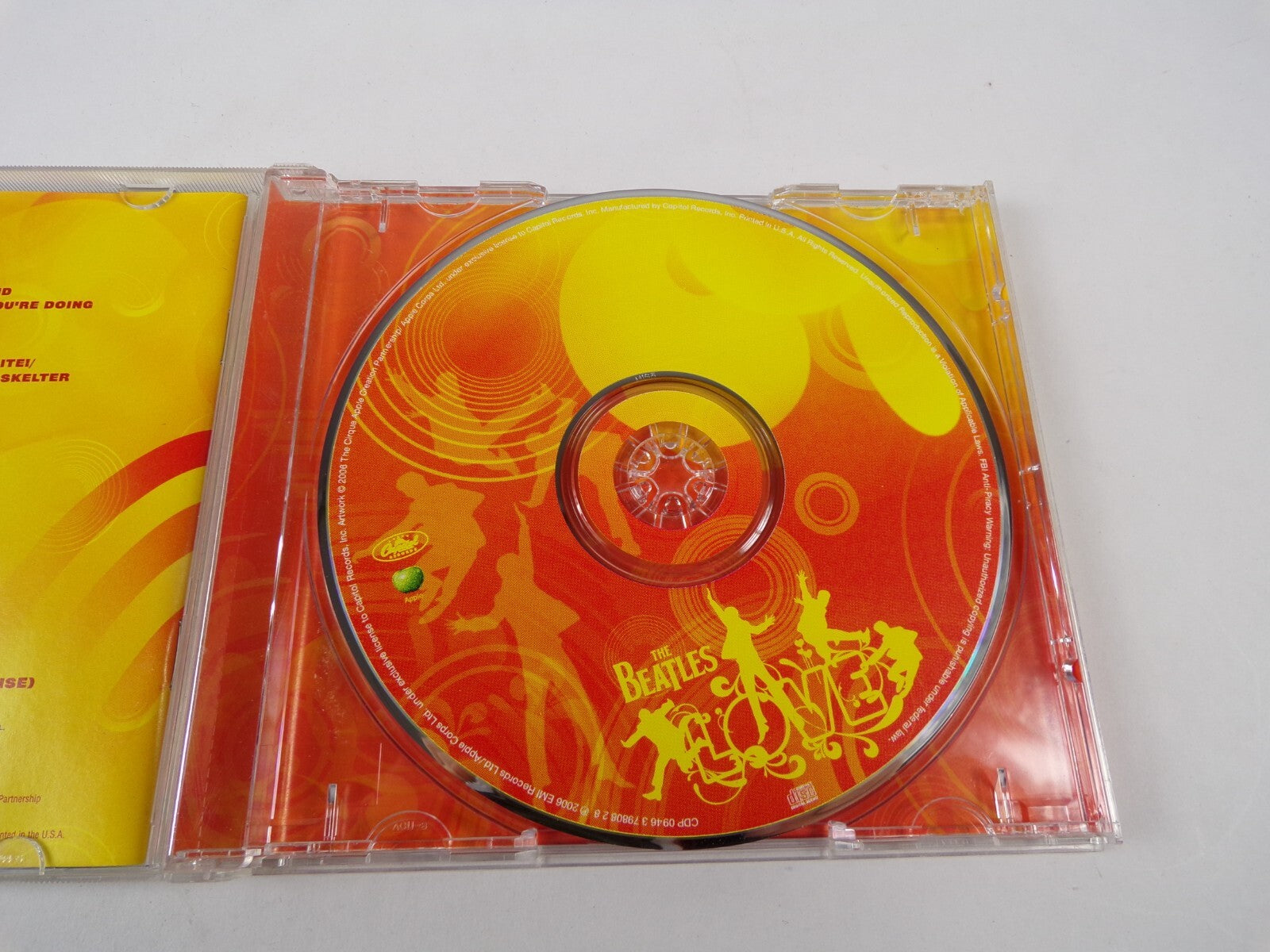 The Beatles Love I Am The Walrus Get Back Because Gnik Nus Help Something CD#35