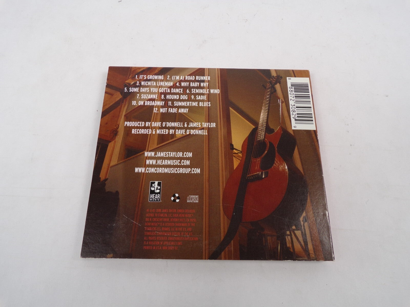James Taylor Covers It's Growing Road Runner Wichita Lineman Why Bay Why CD#30