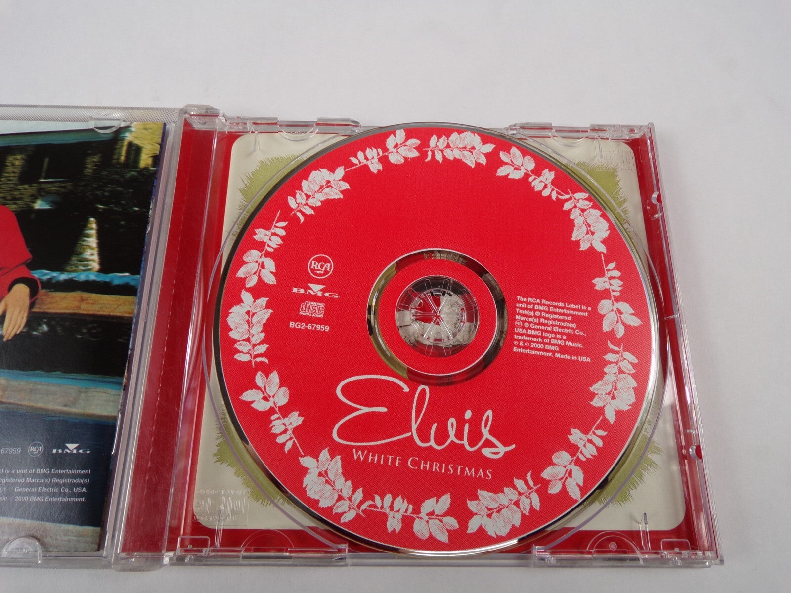 Elvis Presley White Christmas Santa Claus Is Back In Town White Christmas CD#58