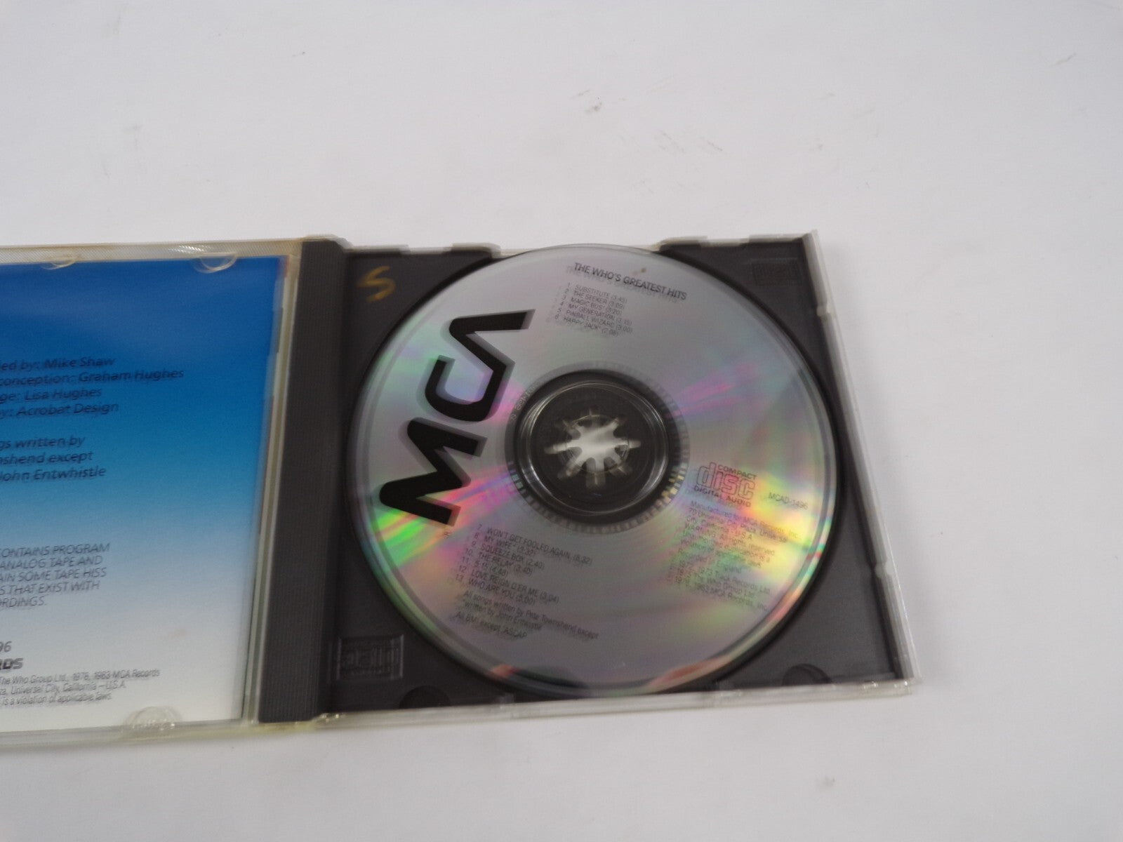 Who's Greatest Hits Substitute The Seeker Magic Bus Happy Jack The Relay CD#61