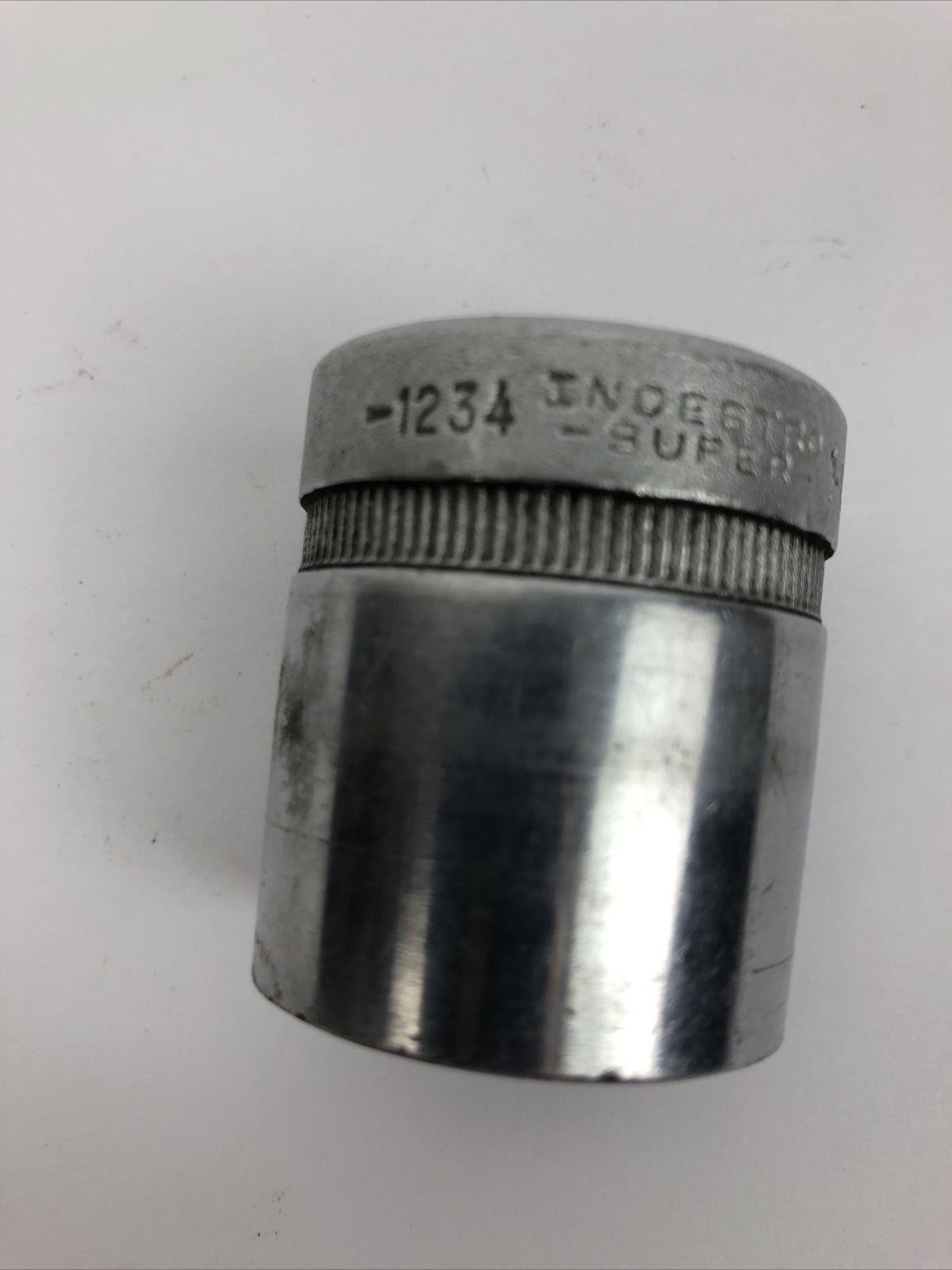 Vintage INDESTRO Super 1/2" Drive 1 1/16" Socket USA 1234 - LOOK