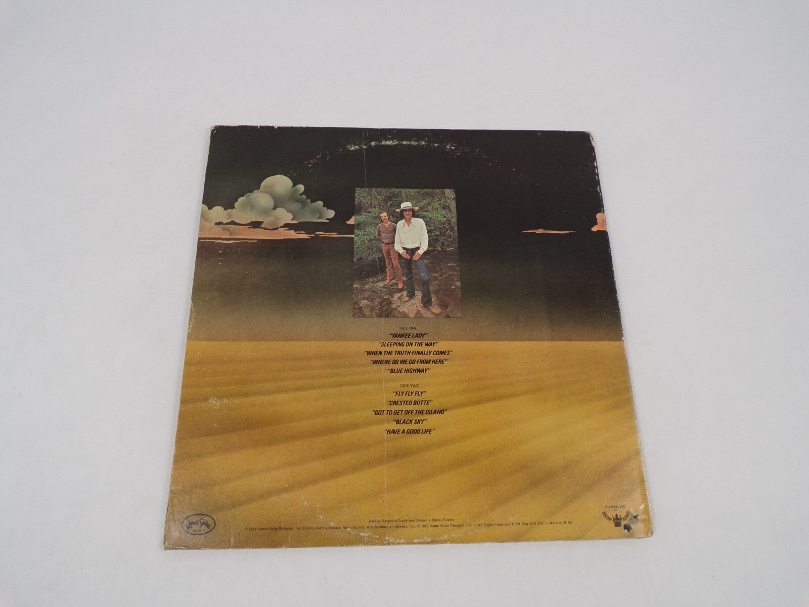 Rural Brewer & Shipley Space Yankee Lady  Fly Fly Fly Black Sky Vinyl Record