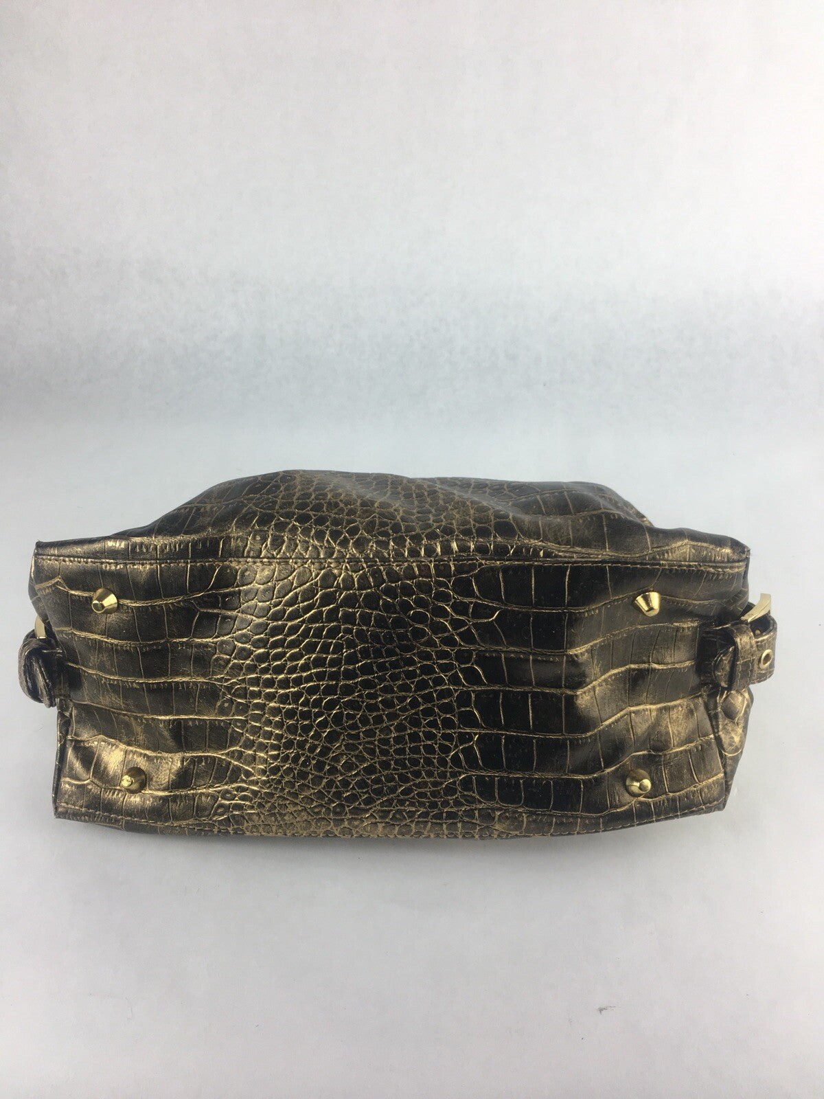 The Find -  Faux Croc Leather Hand Purse 