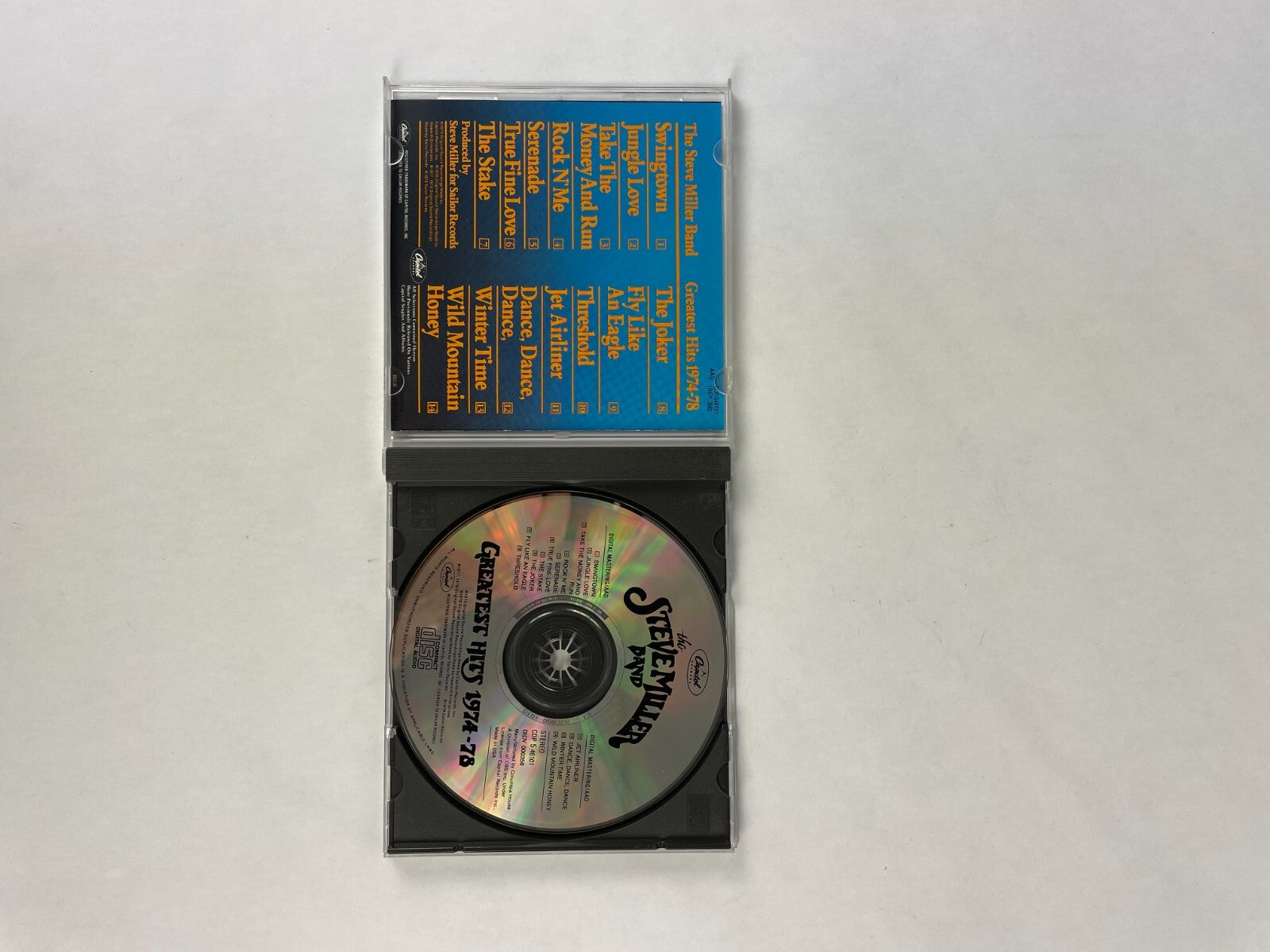 Steve Miller Band Greatest Hits 1974-78 CD #7