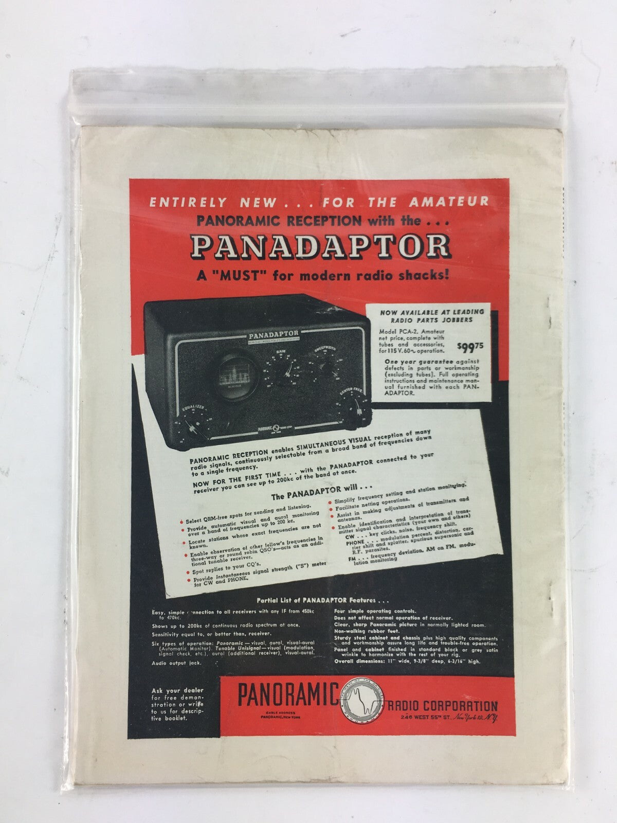 April 1946 Radio Craft HugoGernsback Magazine The Oscilloscope VibratorAmplifier