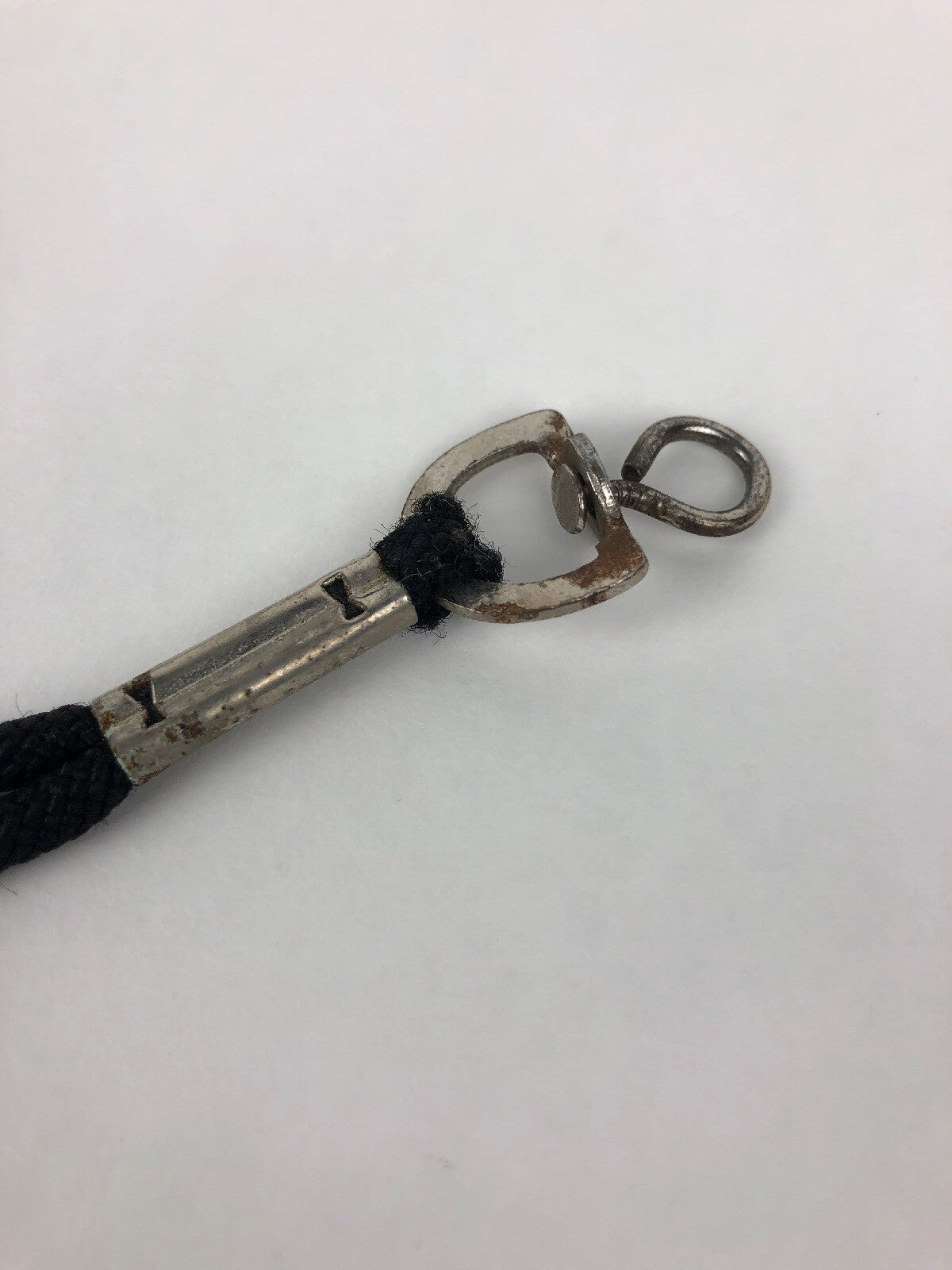 THE ACME THUNDERER Solid Brass Whistle Chrome Police Made in England Vintage