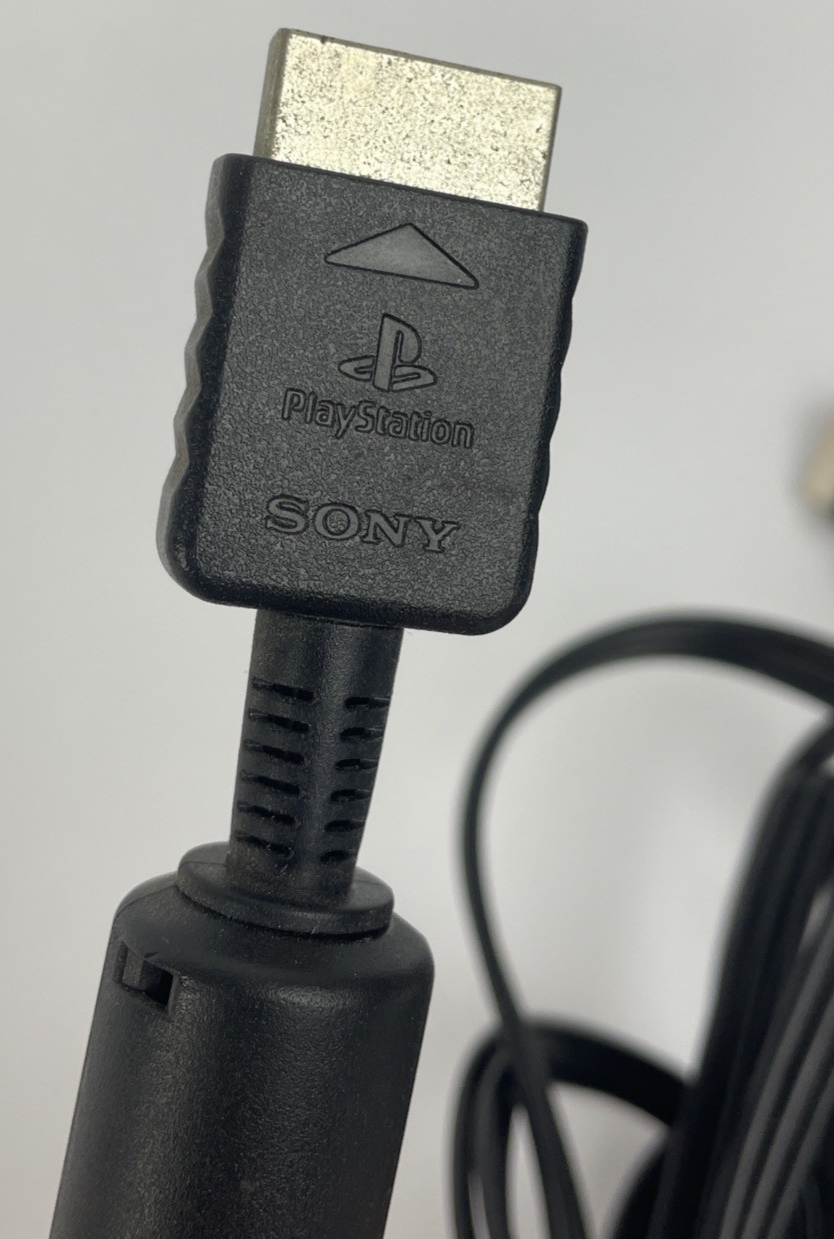 2 x Genuine Sony OEM RCA AV Audio/video Cable For PlayStation PS1 PS2 PS3 6Z