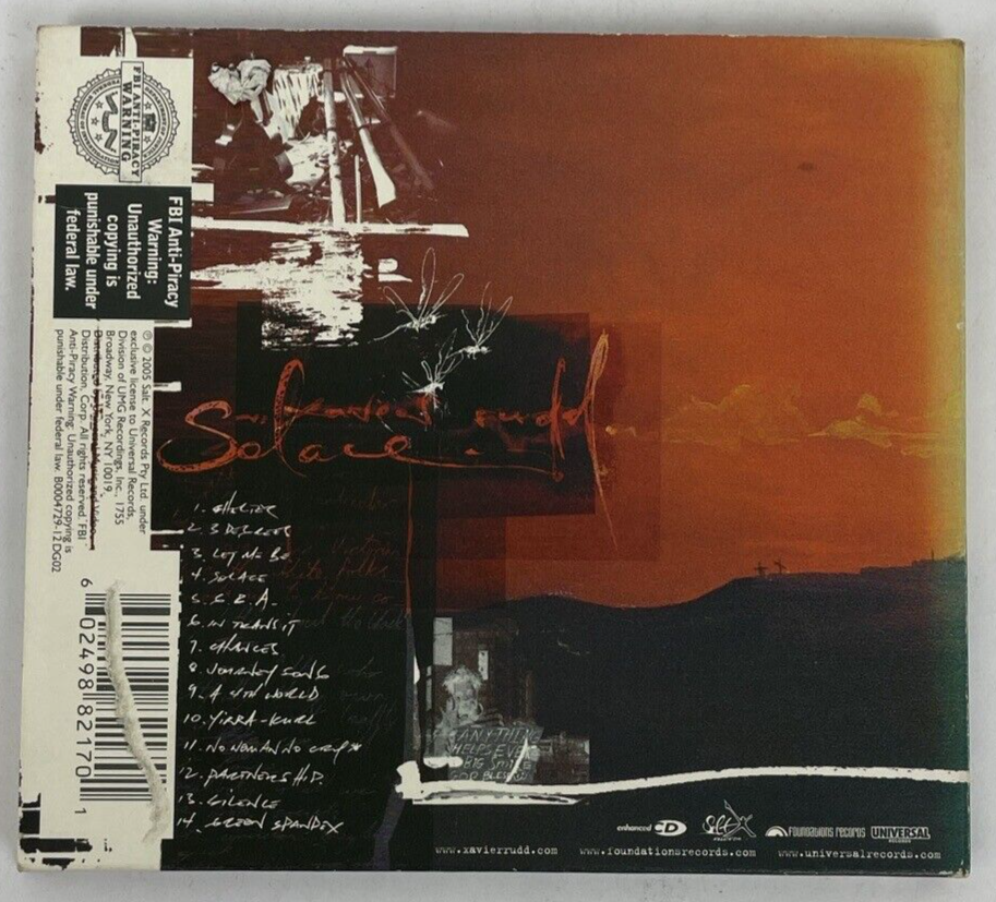 2 x Xavier Rudd, Digital Audio CD Lot - SOLACE, 2005 + White Moth ( Disc Only )