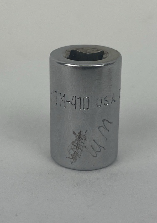 Snap On Tools Snap-On 5/16 TM-410 Shallow Socket 1/4" Drive 8 Point OOM
