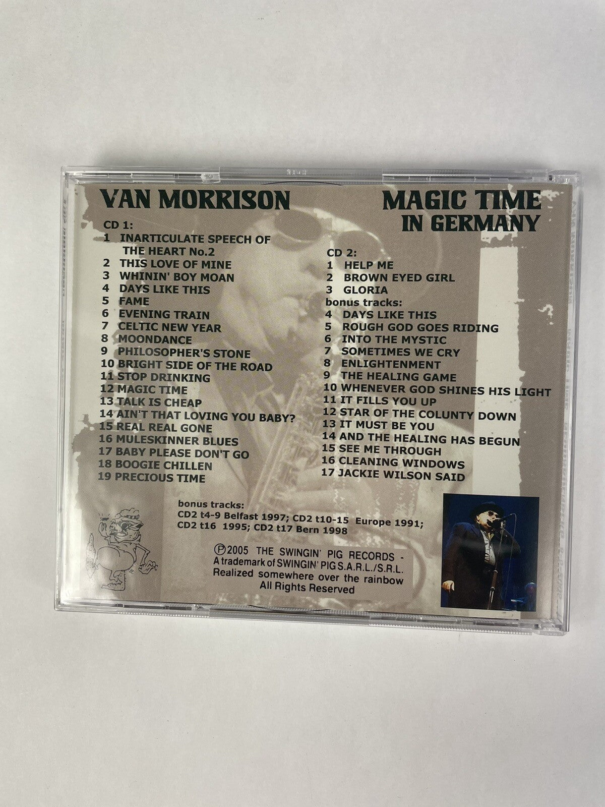 Van Morrison - Magic Time in Germany 2 Disc Set    #15