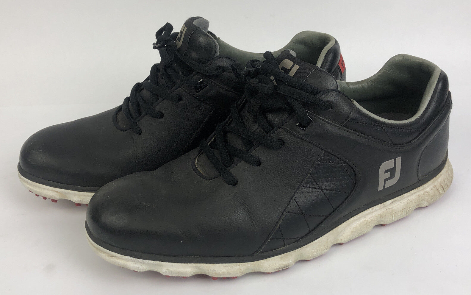 FootJoy Pro SL spikeless black leather golf shoes men size 10M model 53594