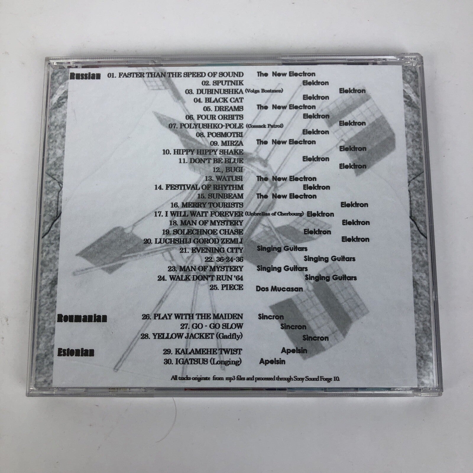 The Unique Sound of ELEKTRON And Other 60's Russian Guitar Groups ( CD ) MINT #8