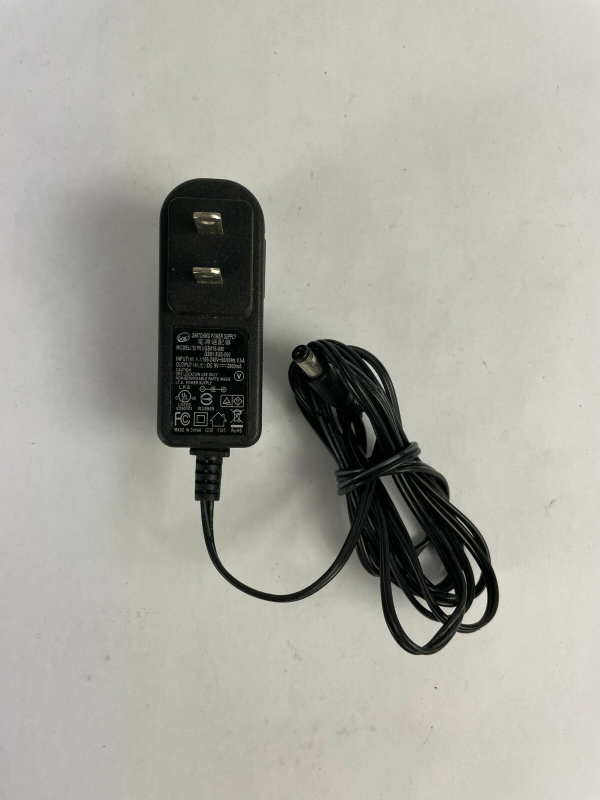 Genuine GOE GS0180-090 AC Adapter Output 9 V 2 A Power Supply Adapter A51