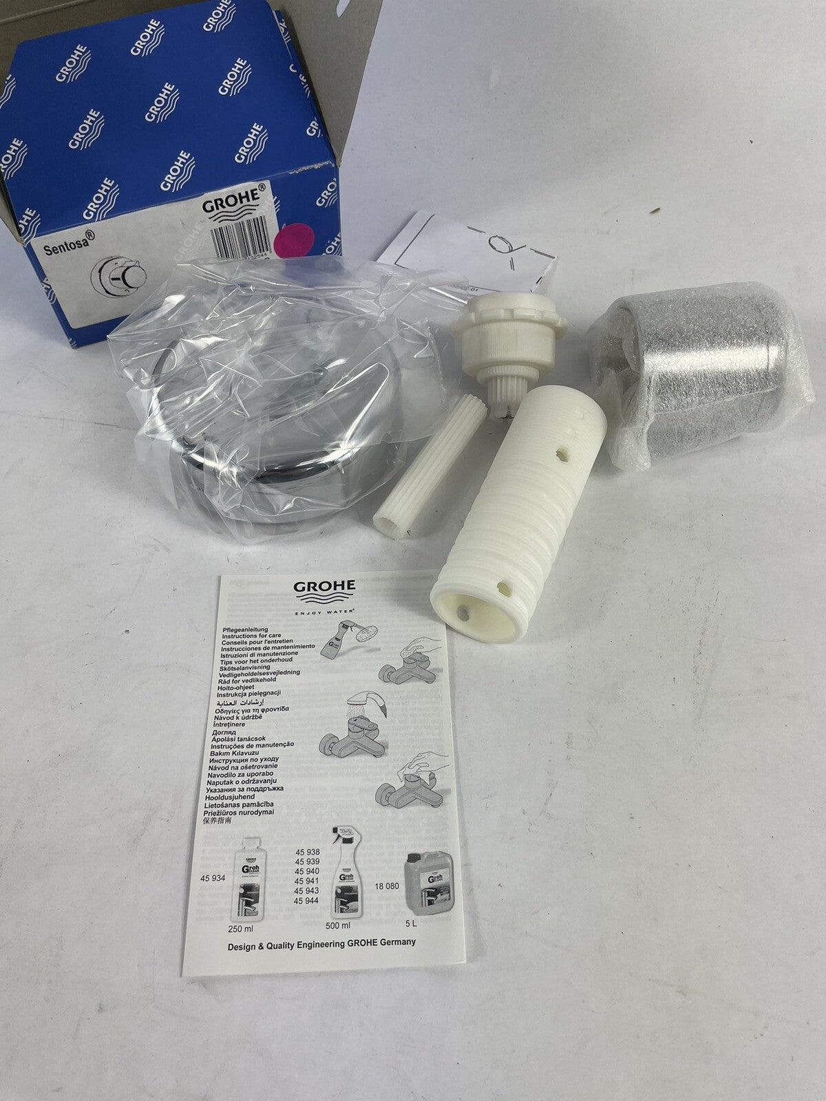  GROHE 19903000 Sentosa 3-Port Single-Handle Diverter Trim - Chrome - NEW