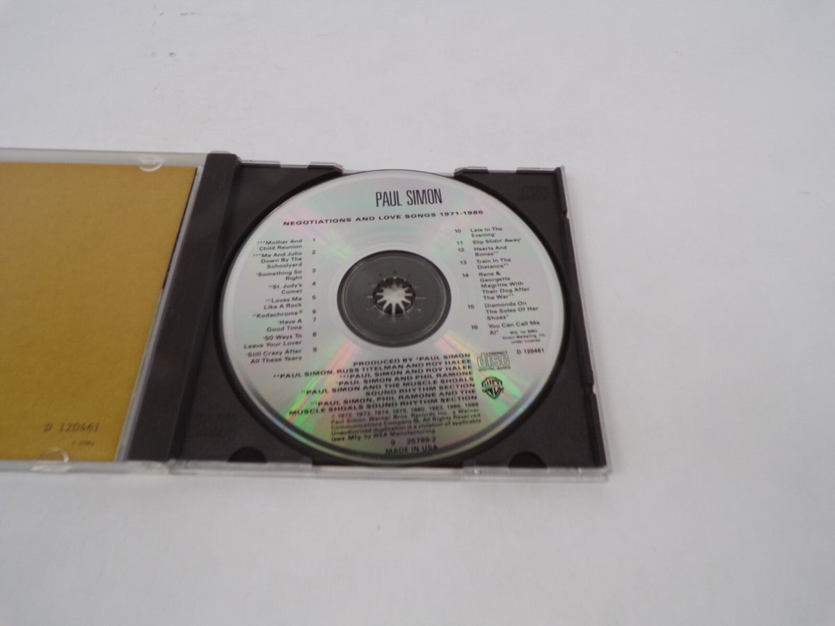 Negotiations And Love Songs Mother And Child Reunion Me And Julio Down By CD#67