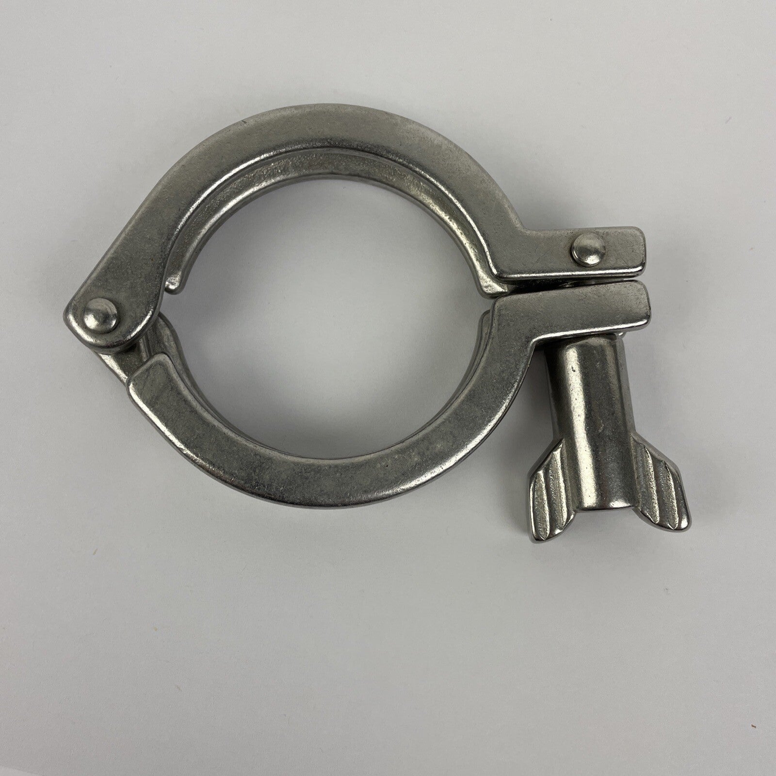 2" Tri Clamp with Wing Nut Stainless Steel 304 Heavy Duty Sanitary Clamp 2in
