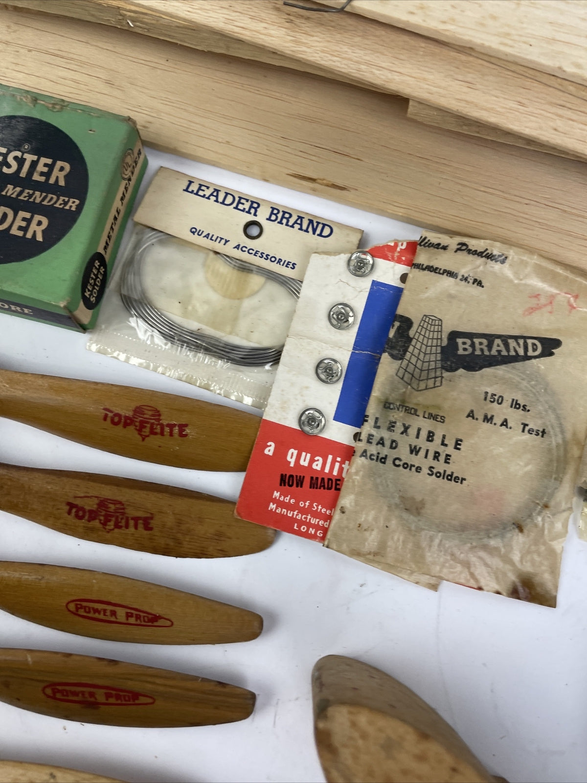 Huge Lot of RC Balsa Wood Airplane Construction Tool Clamp Hemmer Propeller Pin