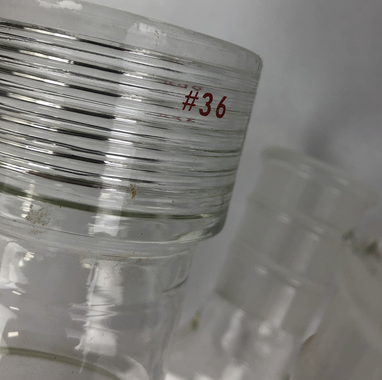 ACE Lab Glass 1000mL reaction vessel with #36 ACE-Thred and 24/40 glass joints.