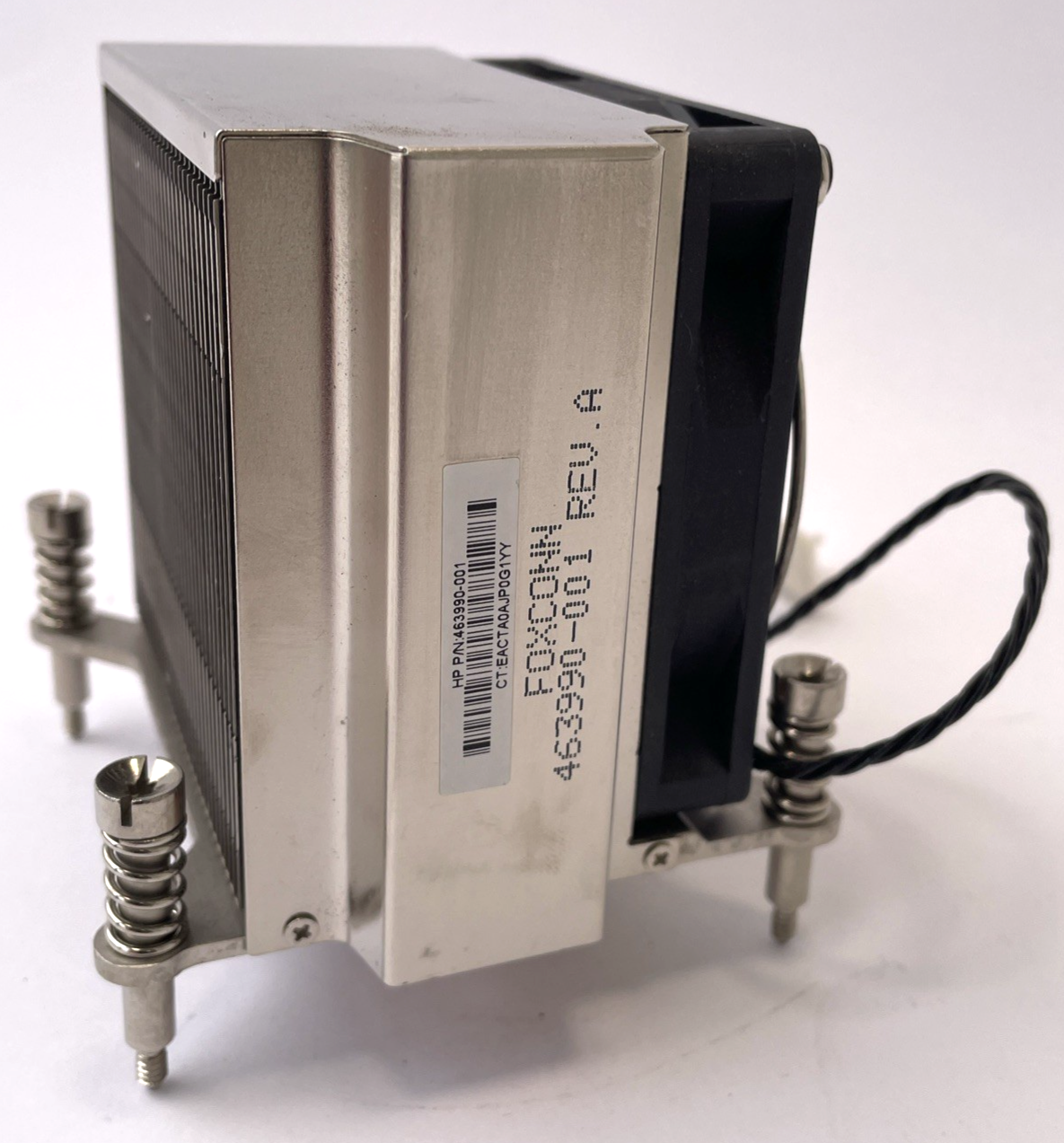 HP Heatsink & Foxconn Fan for Z400 Z600 Z800 Workstations – 463990-001