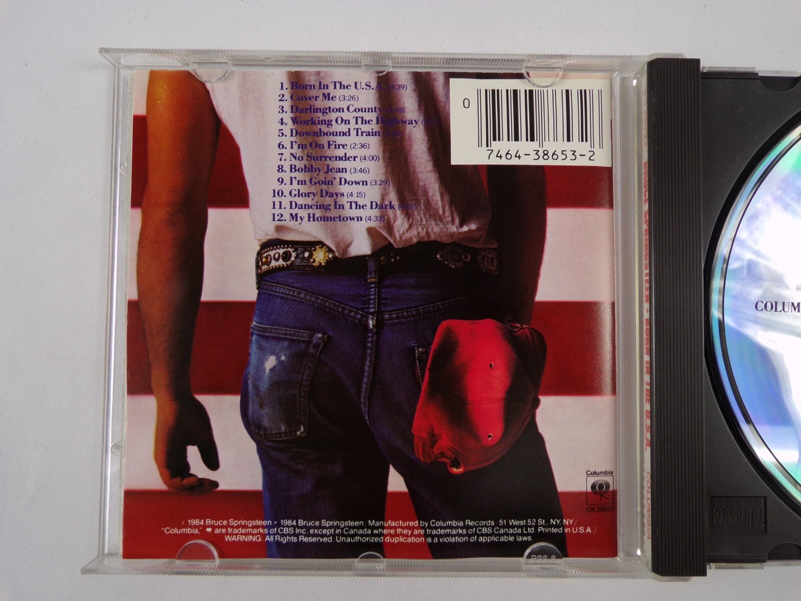 Bruce Springsteen Born In The U.S.A CD #18