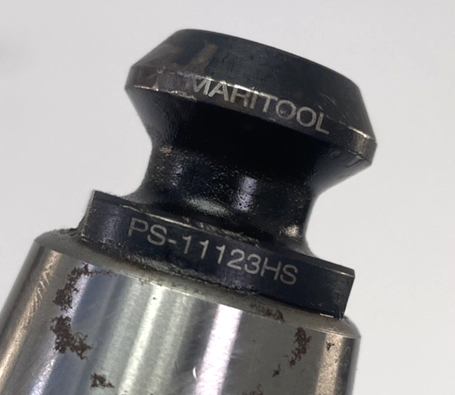 Accupro HP CAT 40 ER32-6" Collet Chuck with Maritool PS-11123HS Pull Stud