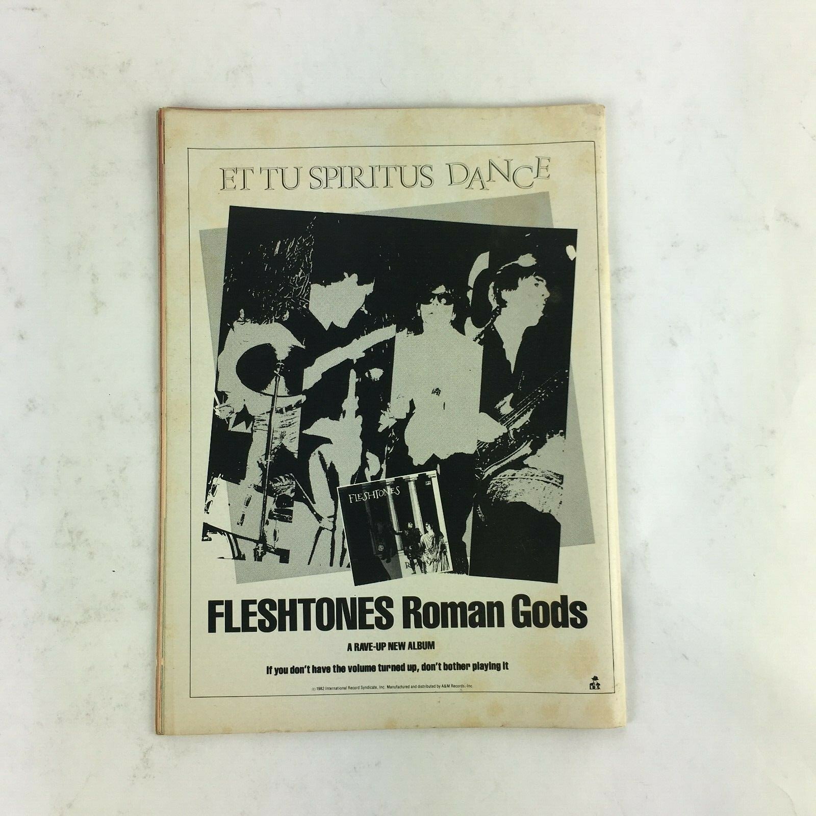 March 1982 Trouser Press Magazine Genesis Look at themselves King Crimson